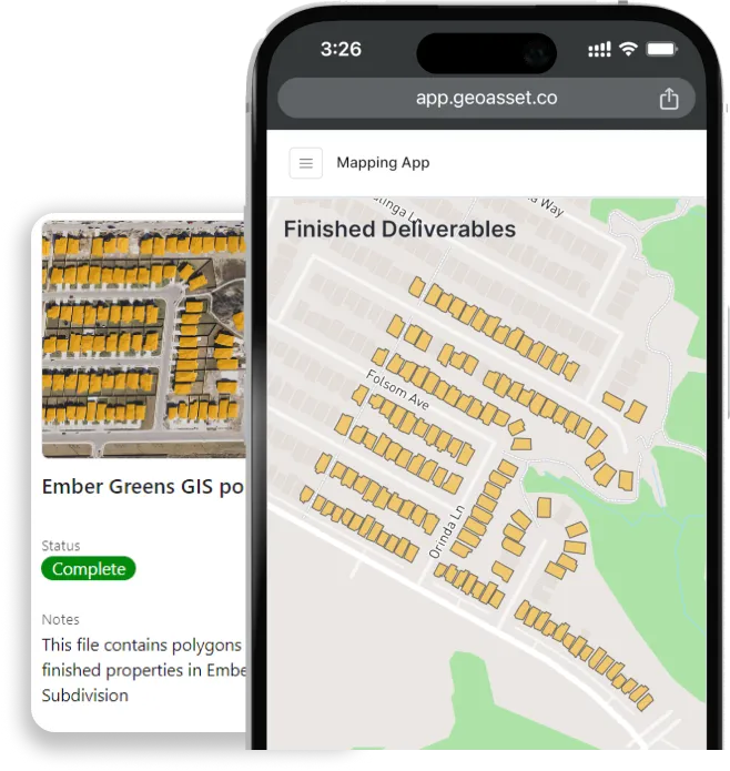 Interactive map interface